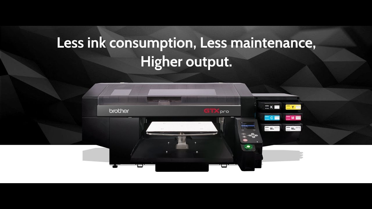 Brother GTX Pro - DTG Direct To Garment Printer