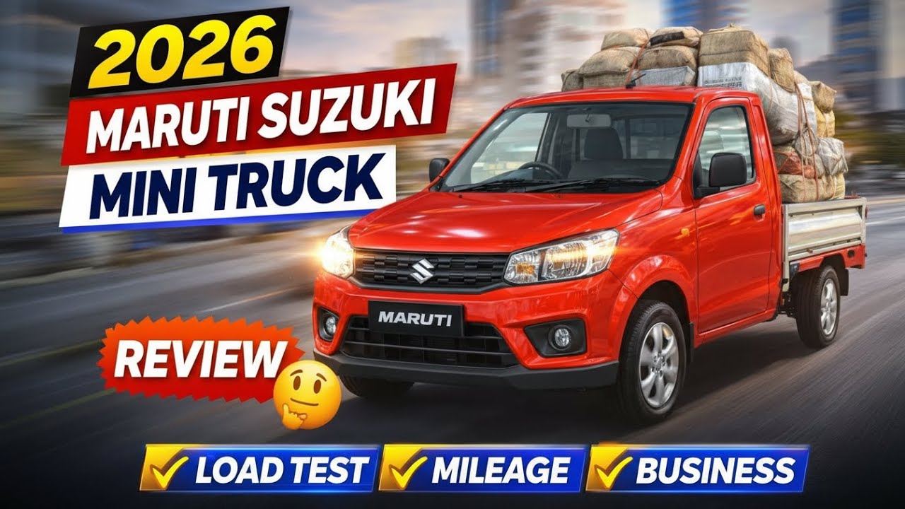 2026 Maruti Suzuki Mini Truck 🚚 | Load Test, Mileage & Business Review | Auto Vibe