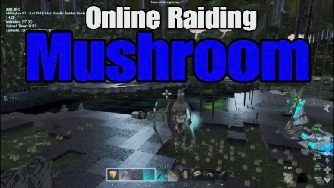 Online Wiping Mushroom Cave On Astraeos! They Despawned | Ark ASA Smalltribes