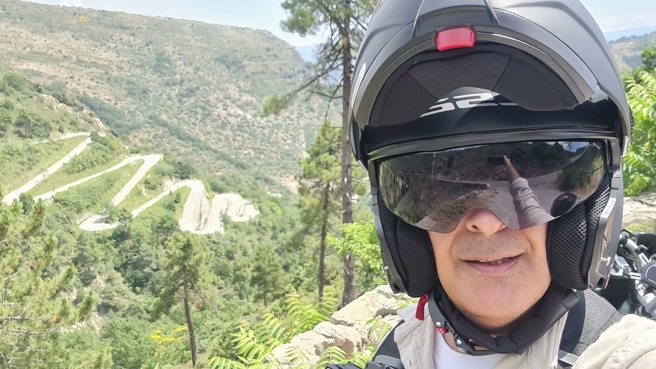 Motorcycle Trip Escarene, Tourette de l'Escarene, Col de Braus et Sospel - South of France