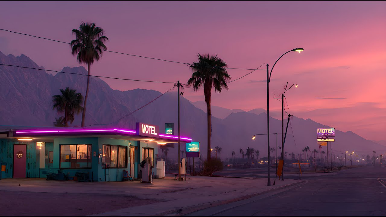 Dreamy Desert Dusk | Retro Synth Pop 🎶 Nostalgic Sunset Vibes