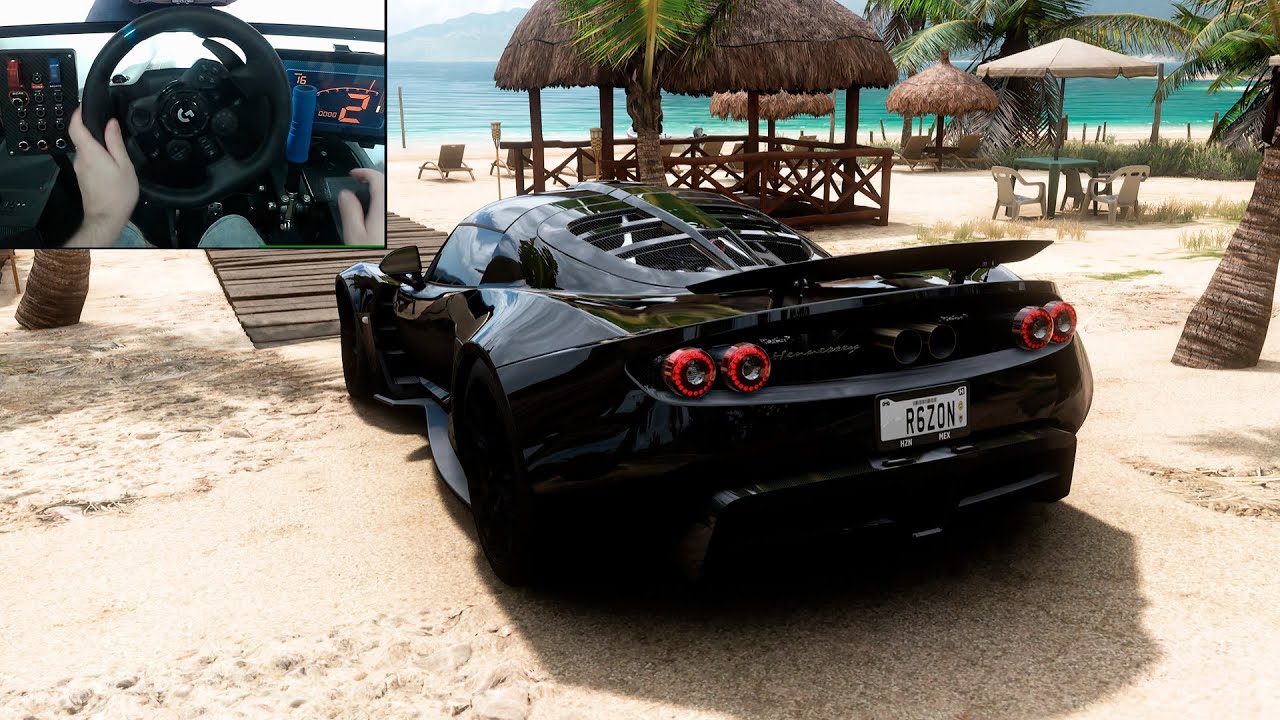 1200HP Hennessey Venom GT | Forza Horizon 5 | Logitech G 923