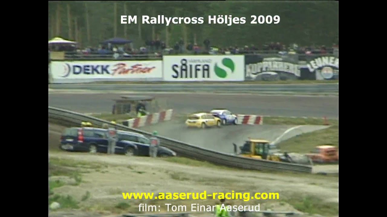 Höljes EM Rallycross 2009 A-finale Div.1