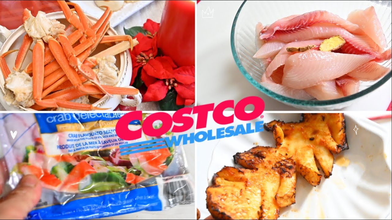 Costco海鲜产品详细介绍之三｜非常受欢迎的野生鱿鱼排怎么做好吃｜野生的鲜虾仁不容错过｜雪蟹腿味道太鲜美了！