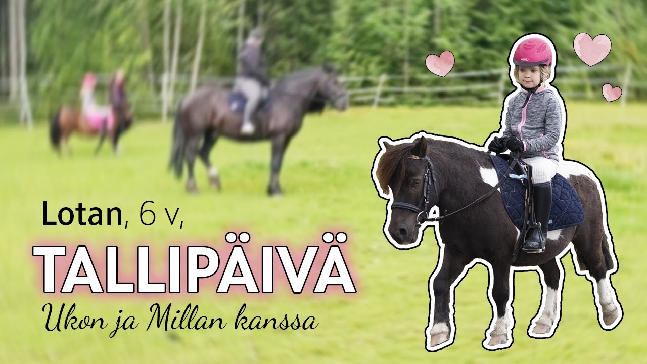 VLOG: Tallipäivä 6-vuotiaan Lotan kanssa ♥