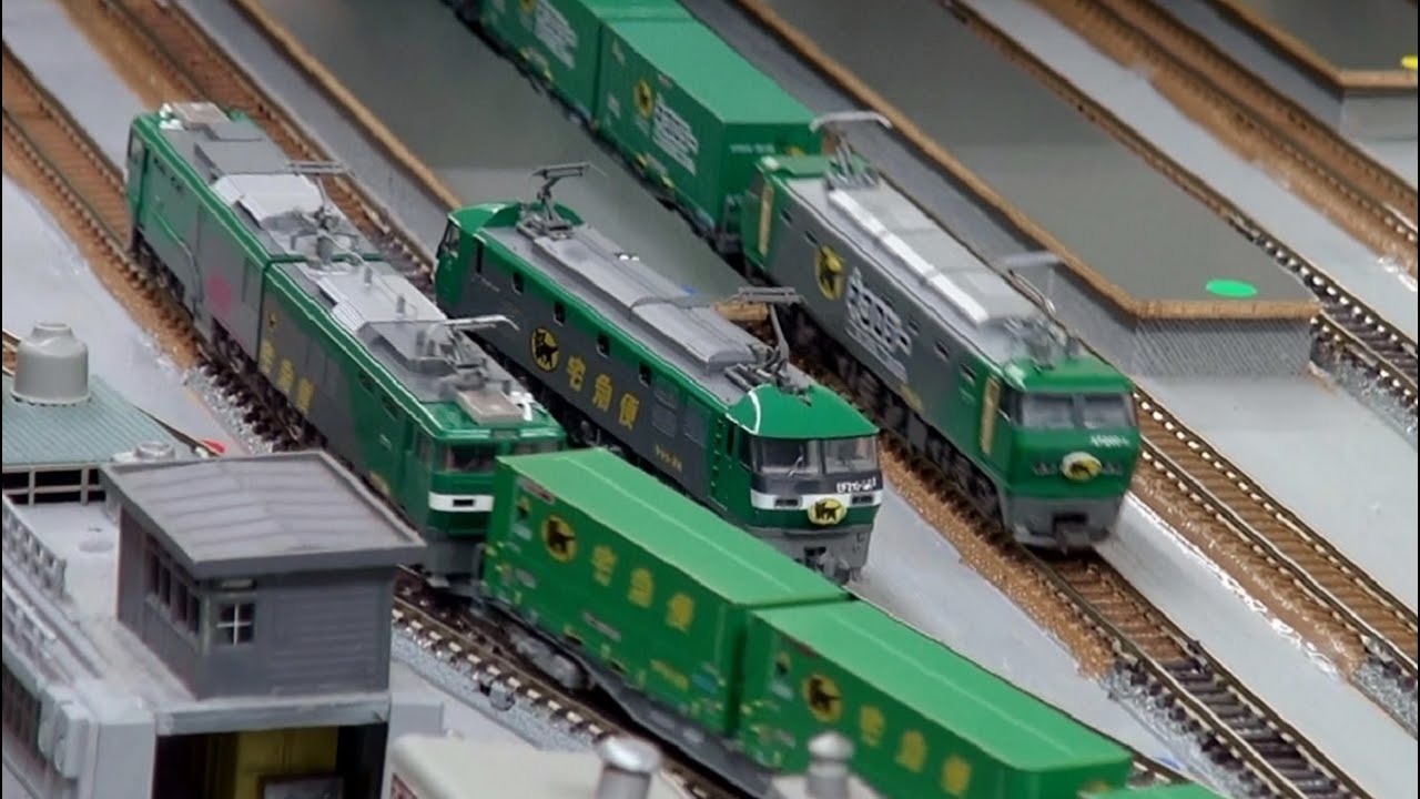 2015,8,22　鉄道模型 Nゲージ 貨物列車 超いろいろいっぱい大運転会 6　ネコがいっぱいの運転会!!!