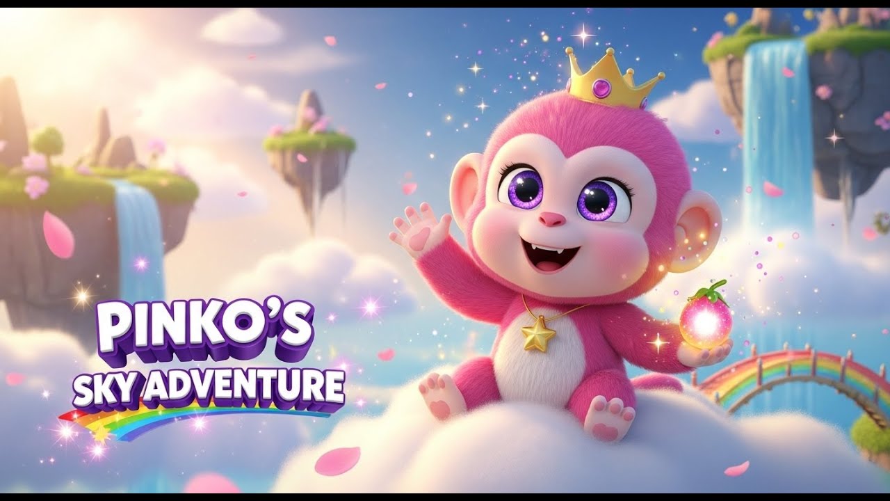 PINKO &ndash; Sky Adventure Quest | 3D Pixar-style Chibi Adventure in Floating Islands