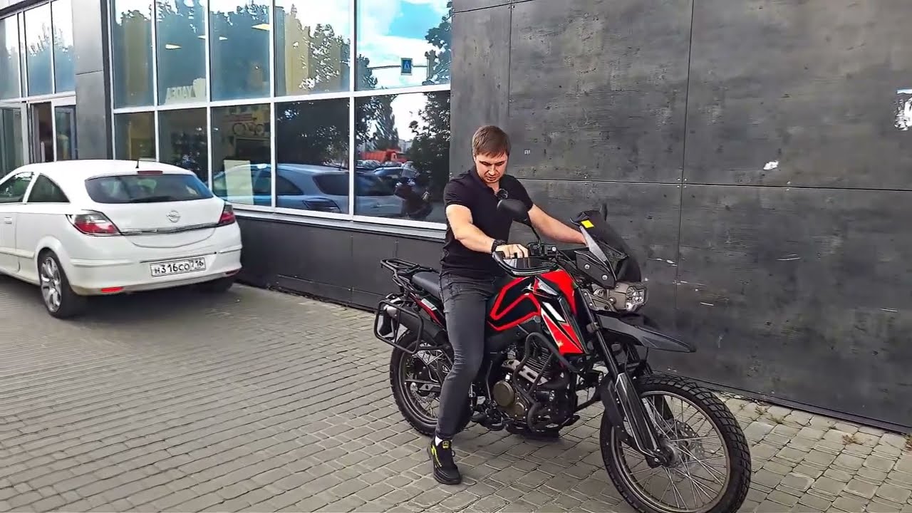Мотоцикл FIREGUARD 250 TRAVEL. Мотосалон ТАТ-МОТО, Казань. Часть 5.
