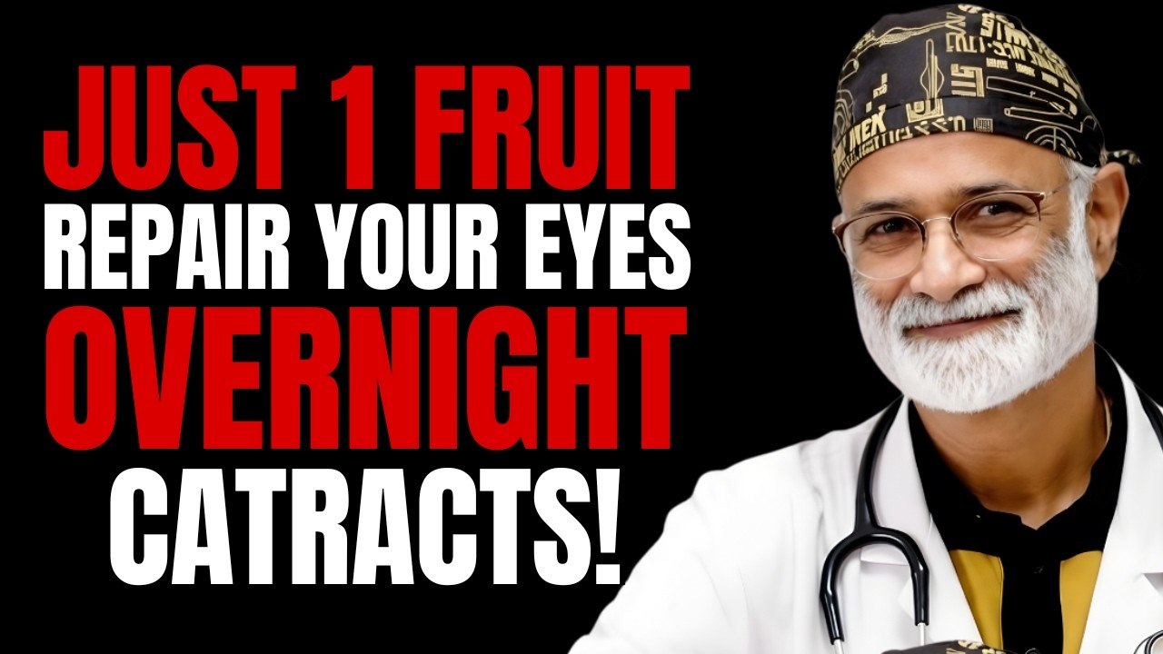 The #1 FRUIT You Should Eat Before Sleep for HEALTHY EYES |  Dr. Pradip Jamnadas