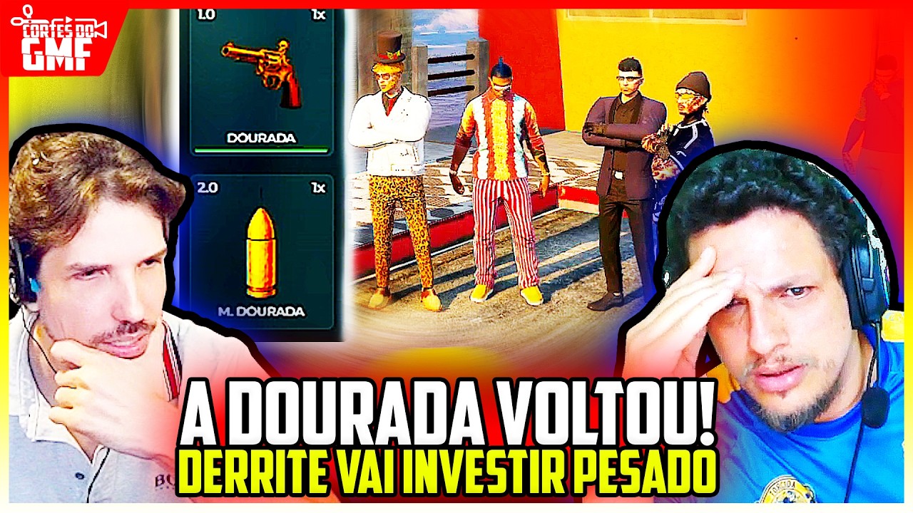 A DOURADA VOLTOU!😮BAGUAL fez o DERRITE VAI INVESTIR NA CAPITAL CITY DO NORTE do CHUKY no GTA RP