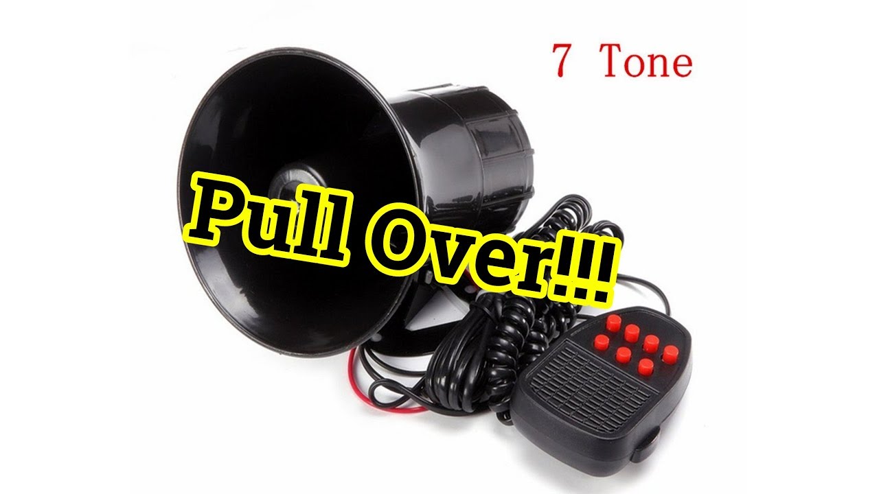 Police Siren Install - MATCC 7 Tone Car Horn Siren - Aftermarket Horn Install