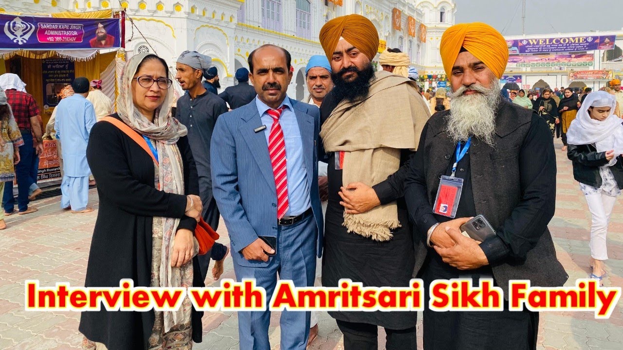 Gurpurb Celebrations 2023 | Interview with Indian Sikh Couple at Gurdwara Janam Asthan Nankana Sahib