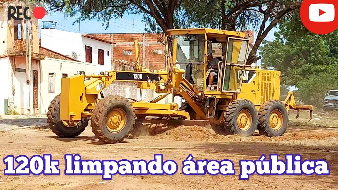 Patrol caterpillar 120k na limpeza (parte 4)
