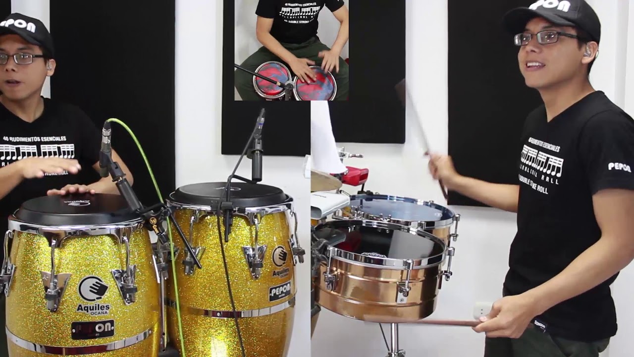 CUMBIA TIMBALES CONGAS Y BONGO