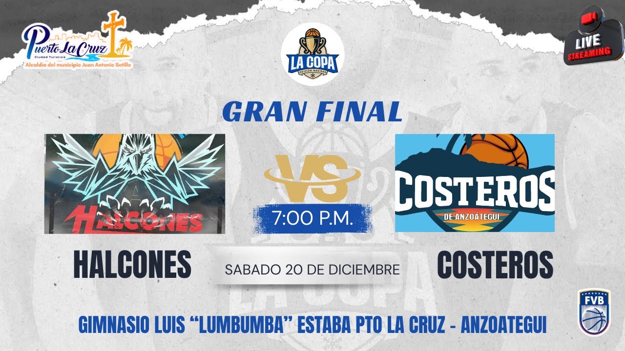 LA COPA VE EN VIVO Costeros Vs Halcones