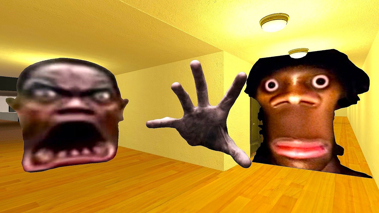 MY NAME IS AGGUHHA GMOD TOO MUCH NEXTBOTS CHASED ME ALL BOTS IN HOTEL ROOMS#gmod_#nextbots