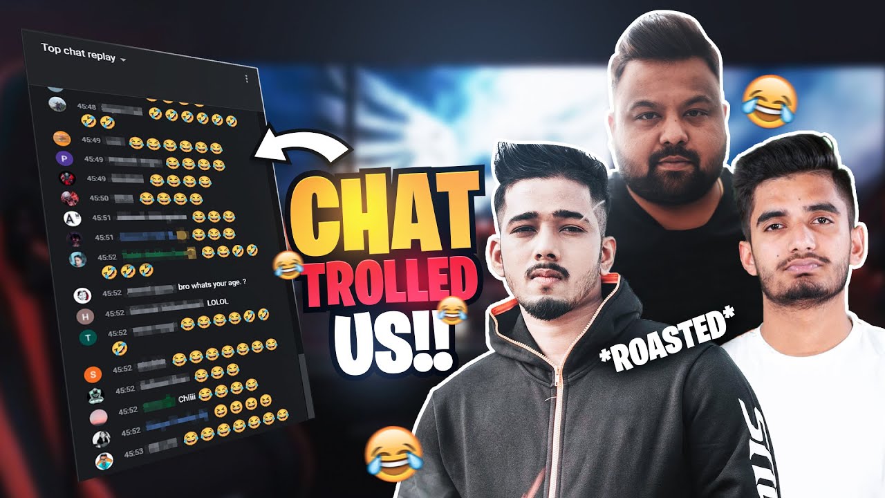 CHAT TROLLED US 😭 *ROASTED* | ft  Scout & Mavi | Funny Highlights