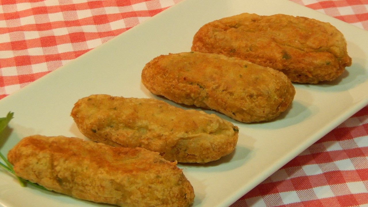 Receta de Croquetas de puchero sin bechamel