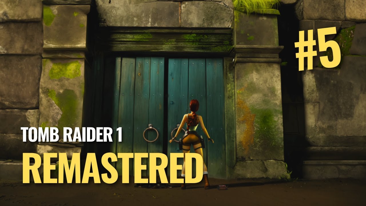 El nivel de las caídas 😱🔥 | Tomb Raider 1 Remastered | Gameplay en español (PC) Parte 5