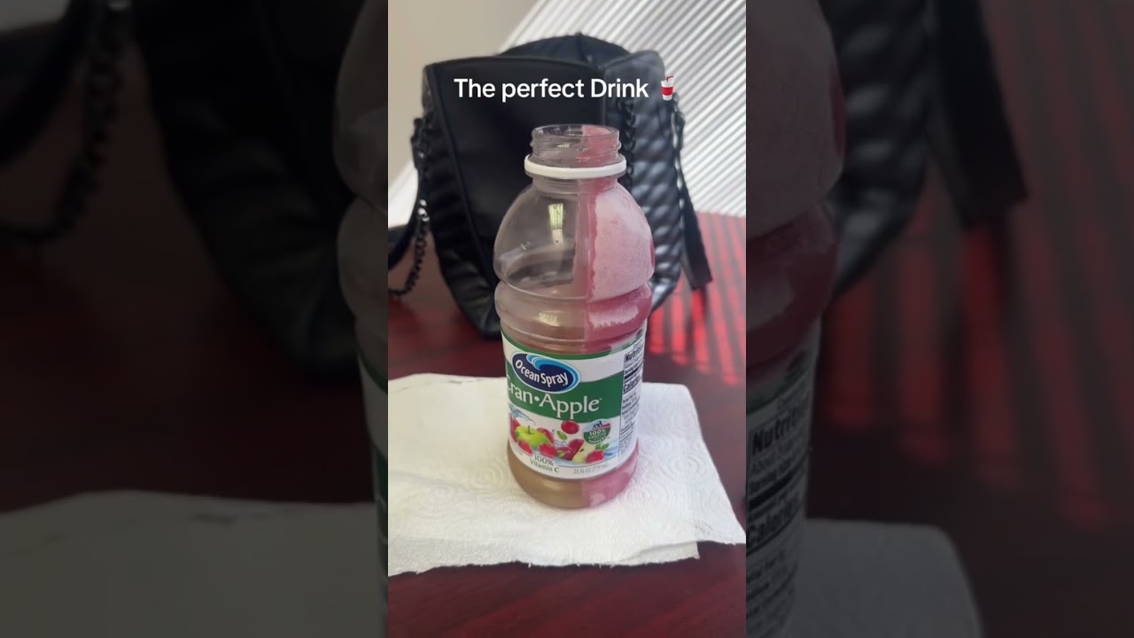 #newdrink #cranberryjuice #gingerale #viralvideos #drinkporn #foodtok #viralfoodhack #viralfood