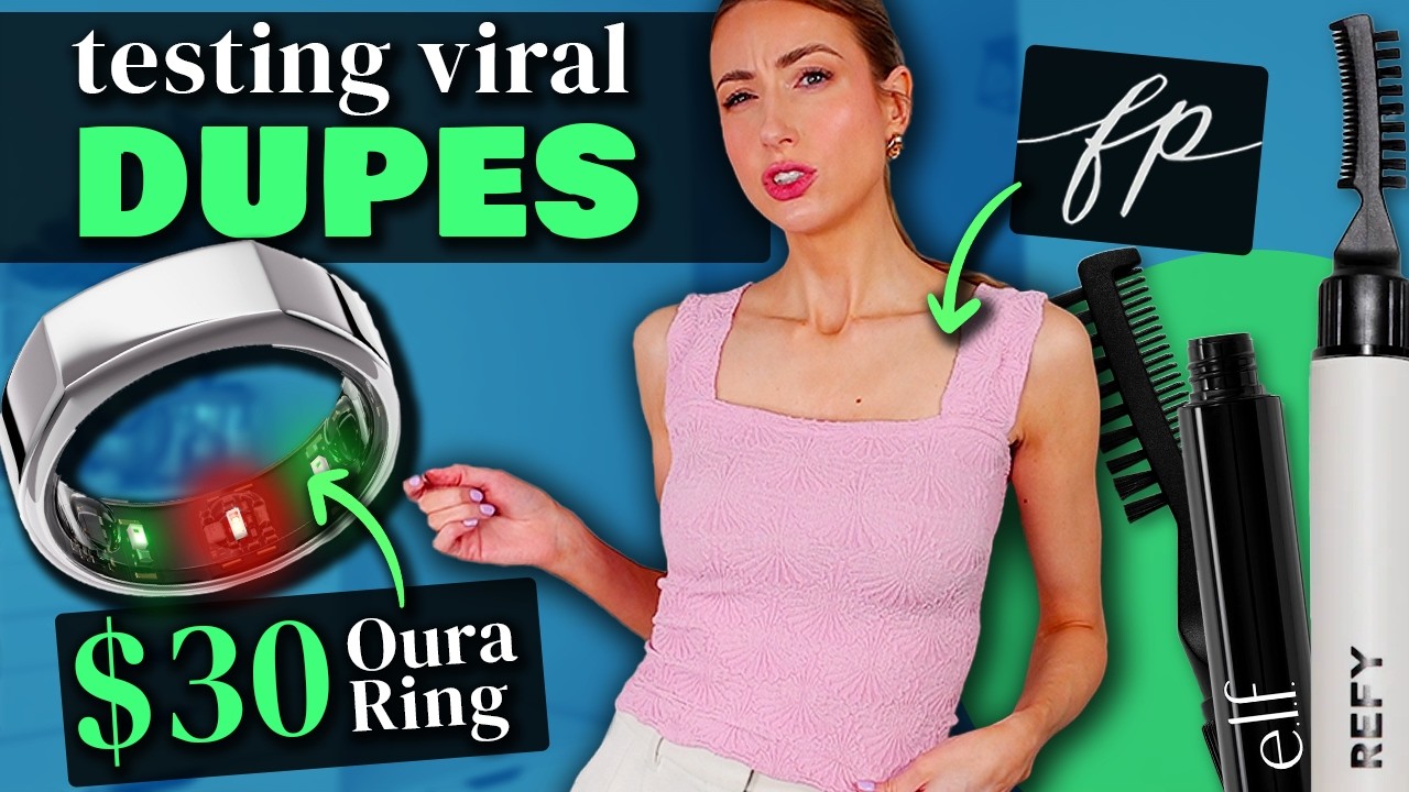 I Bought all the VIRAL DUPES... which ones are ACTUALLY worth buying?