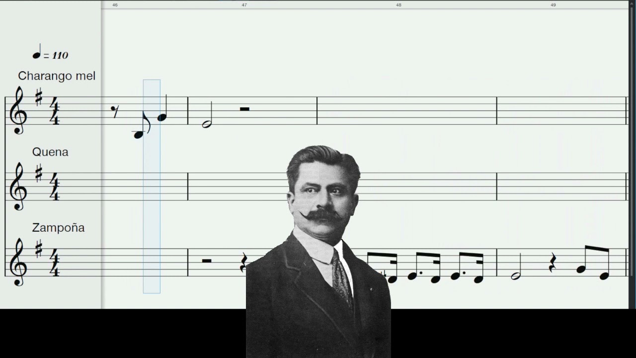 El cóndor pasa - Partitura y acordes