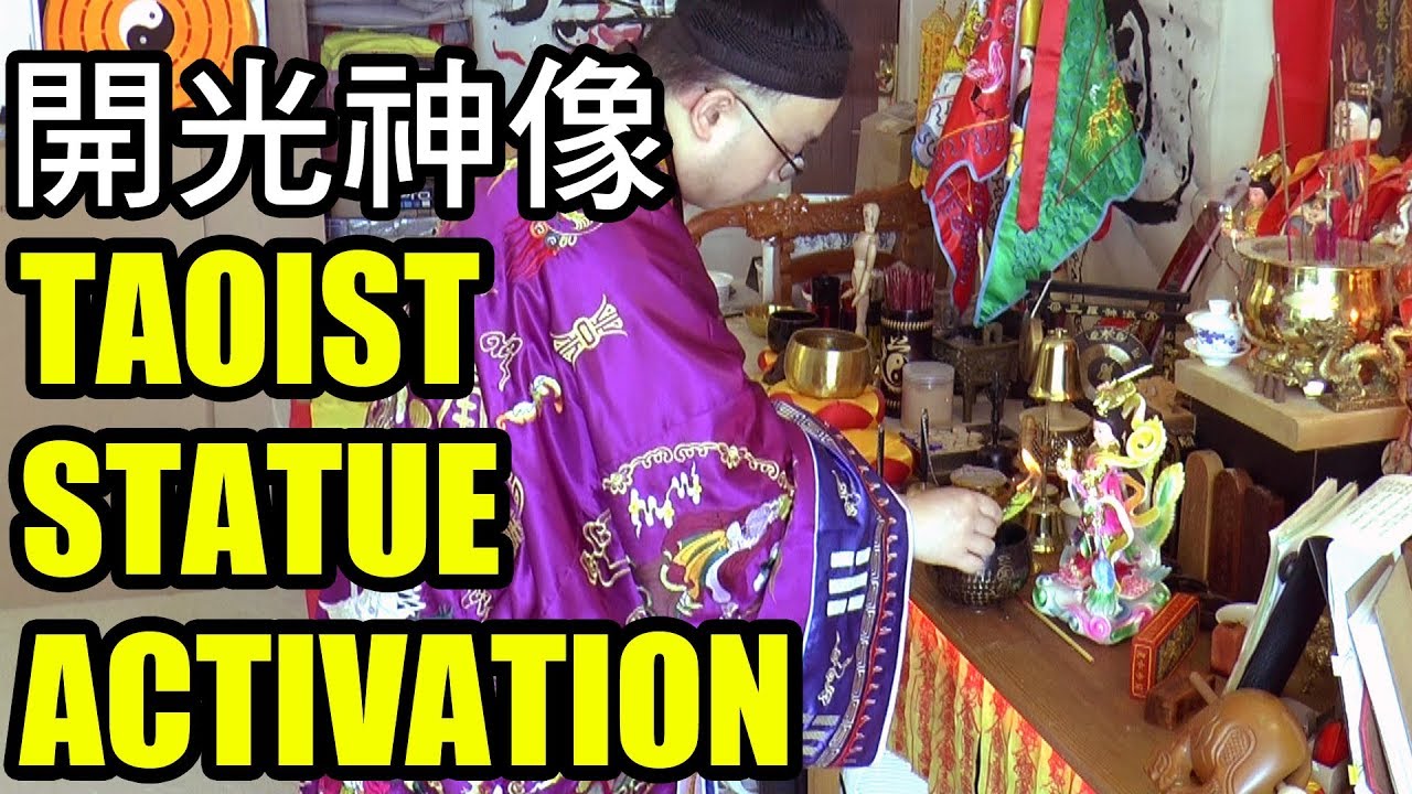 Taoist Statue Consecration 開光神像