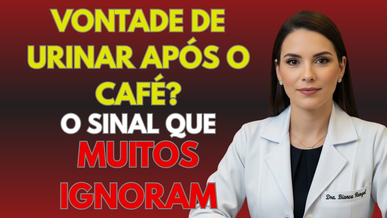 Sente Vontade de Urinar após o Café? O Sinal Invisível que Homens 60+ Ignoram