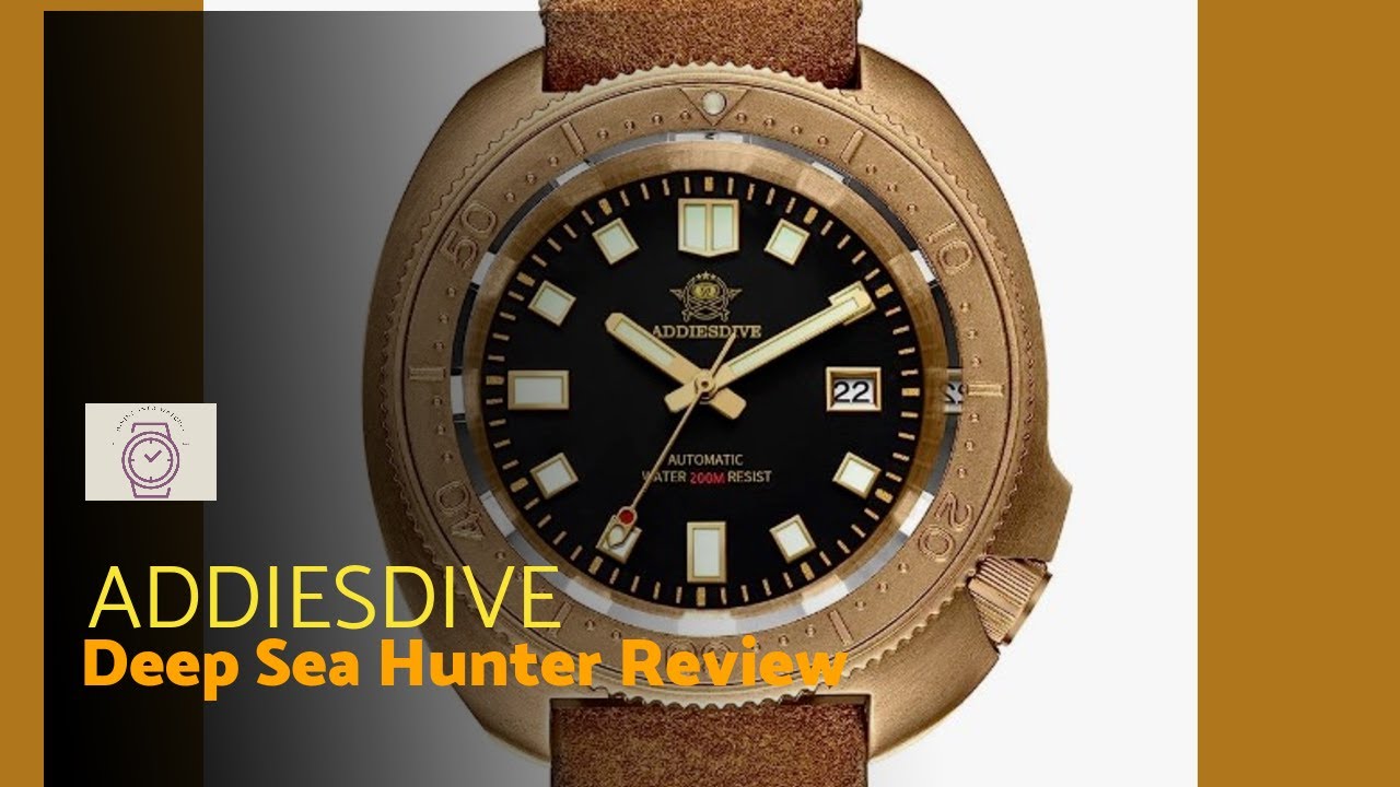 Addiesdive review of the Deep Sea Hunter Bronze  case 