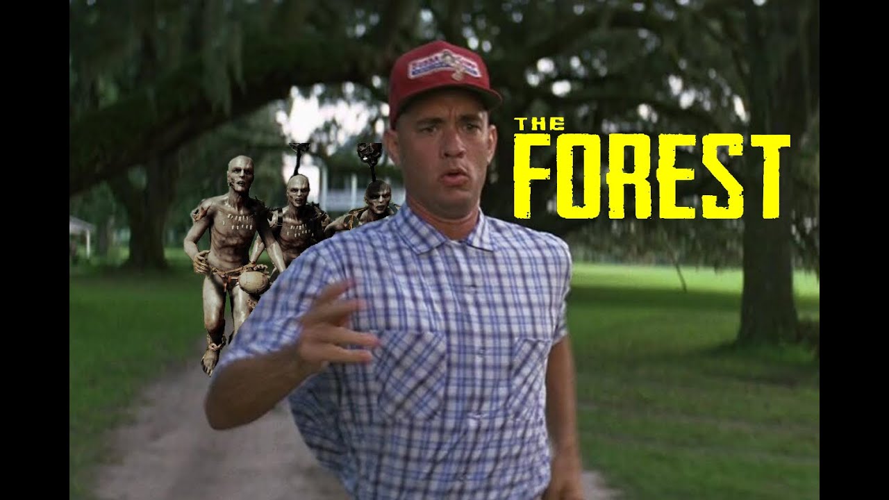 Приключение на отпуске #1 Стройка базы The Forest COOP Boldnessman and Blyy