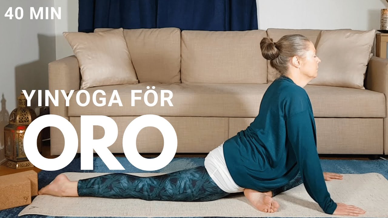 Yinyoga för oro