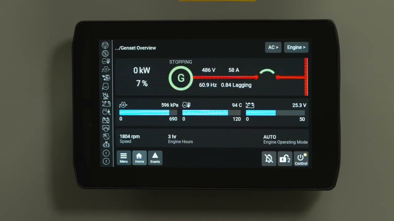 Behind the Scenes of The Cat® Energy Control System – Auto-Mains Failure Demo