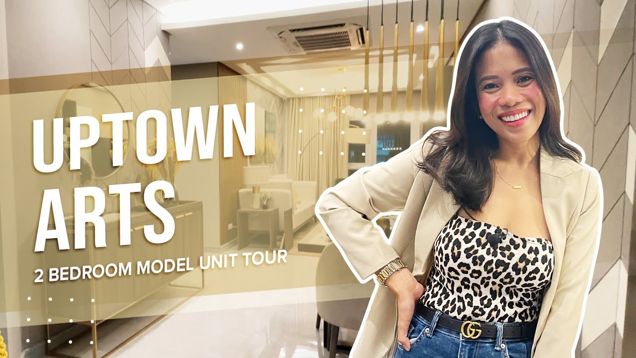UPTOWN ARTS MODEL UNIT | 2-Bedroom Layout in Uptown Arts | Condo Tour 15