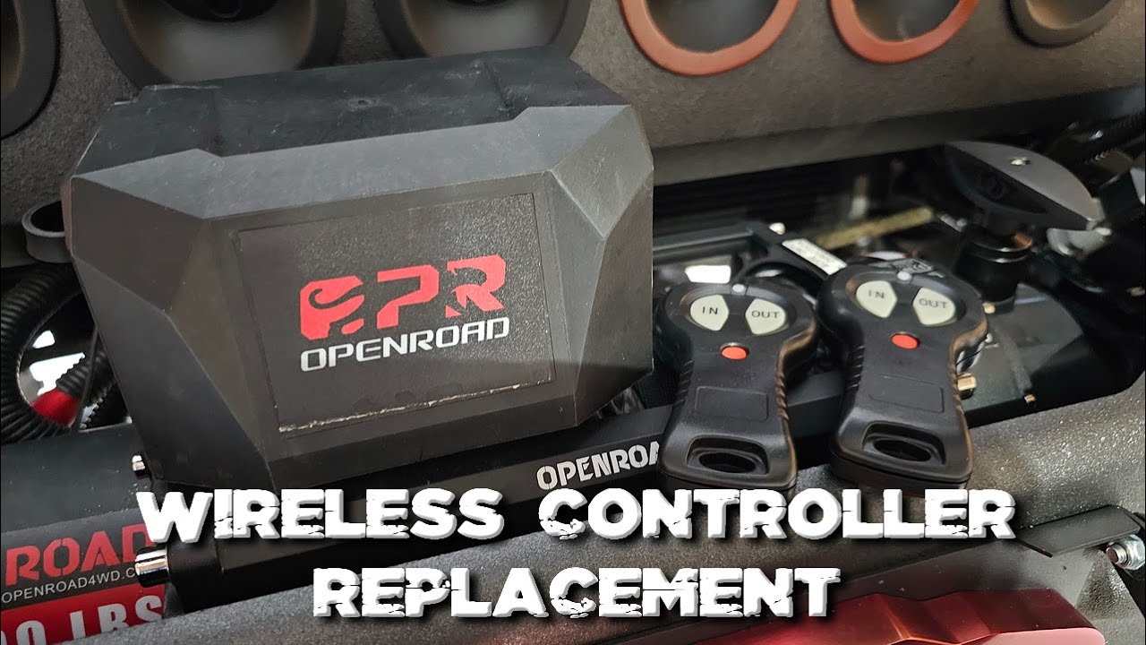 JKU QUICK FIX // OpenRoad 13K Winch Wireless Controller Replacement