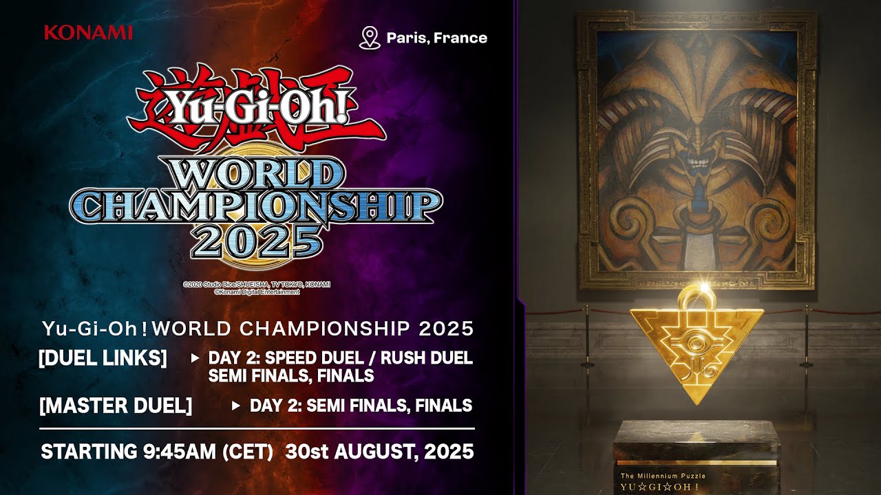 Livestream | Yu-Gi-Oh! World Championship Master Duel and Duel Links 2025 | Day 2