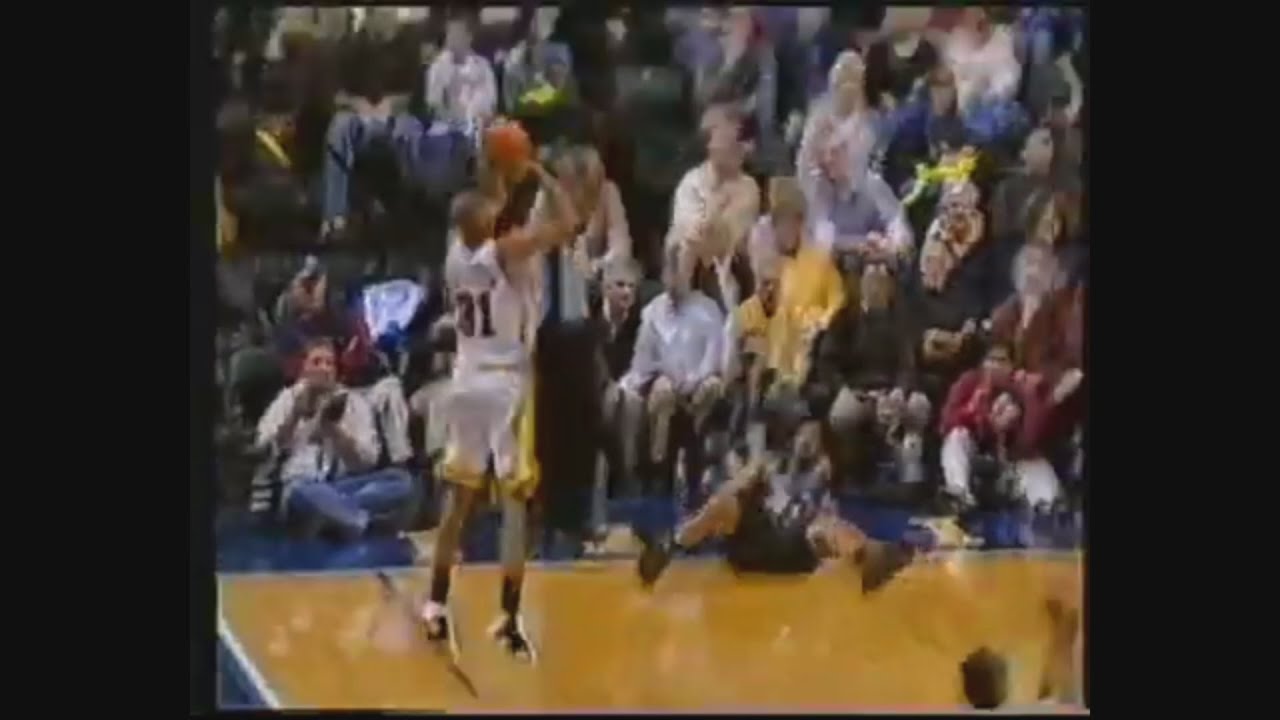 Reggie Miller 28 Points 5 Ast 3 Stl Vs. Spurs, 2003-04.