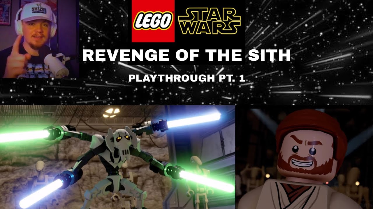 LEGO Star Wars: Revenge of the Sith Playthrough pt. 1 - HELLO THERE! Obi Wan vs General Grevious