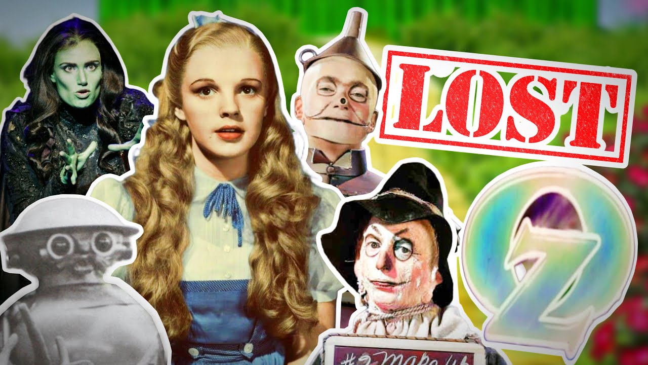 CRAZY 'OZ' LOST MEDIA! [A COMPLETE HISTORY 1900-2025] Wizard of Oz/ Wicked/ Deleted Scenes+ MORE!