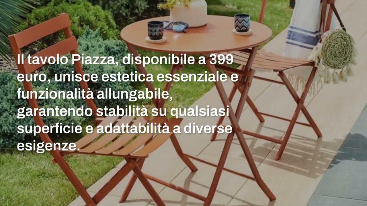 Arredo outdoor da sogno: i tavoli da giardino Kasanova in sconto che stanno conquistando tutti