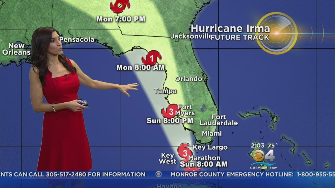 Irma Now Category 4 Hurricane As It Gets Closer To Lower Florida Keys