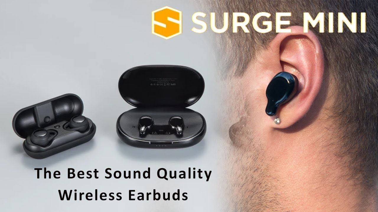 Surge Mini:Best Sound Quality Wireless Earbuds| Bluetooth, Noise Isolation, PowerBank Charge Earbuds