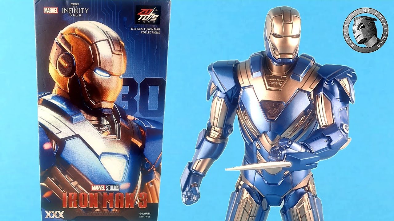 ZDTOYS IRONMAN MK30 IRON MAN 3 ACTION FIGURE REVIEW