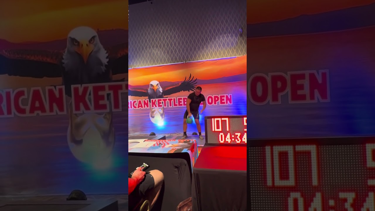 All American Kettlebell Open 2024. Mr. America festival. Tkachuk Mykola Snatch 24kg -202 reps.
