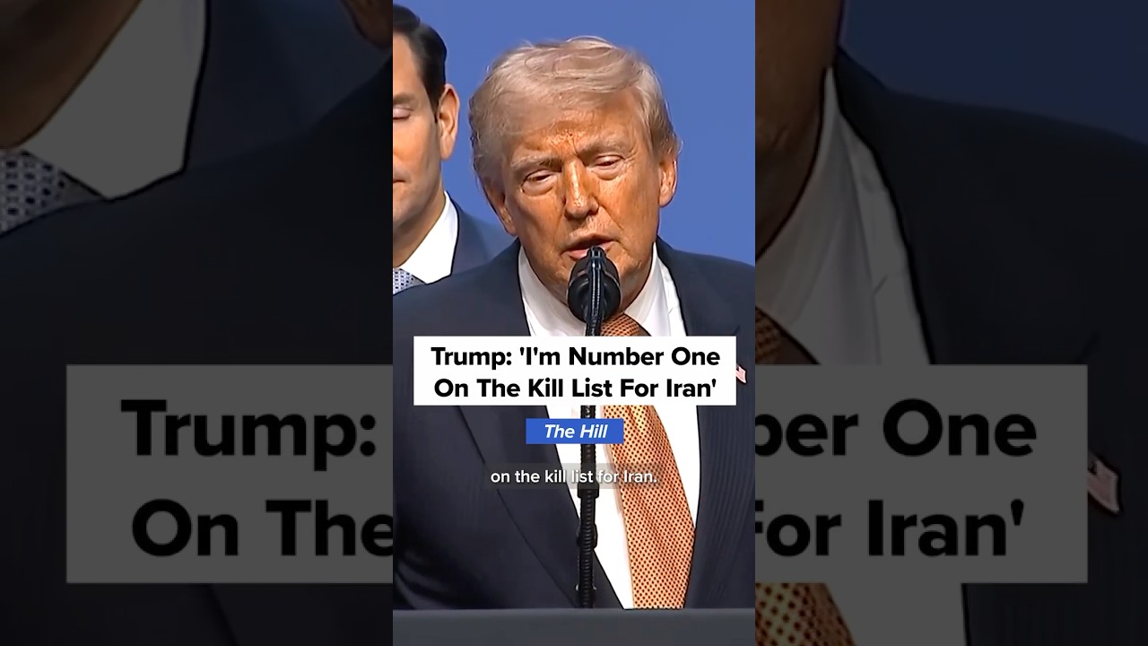 Trump: 'I'm number one on the kill list for Iran', says presidency is a 'very dangerous profession'