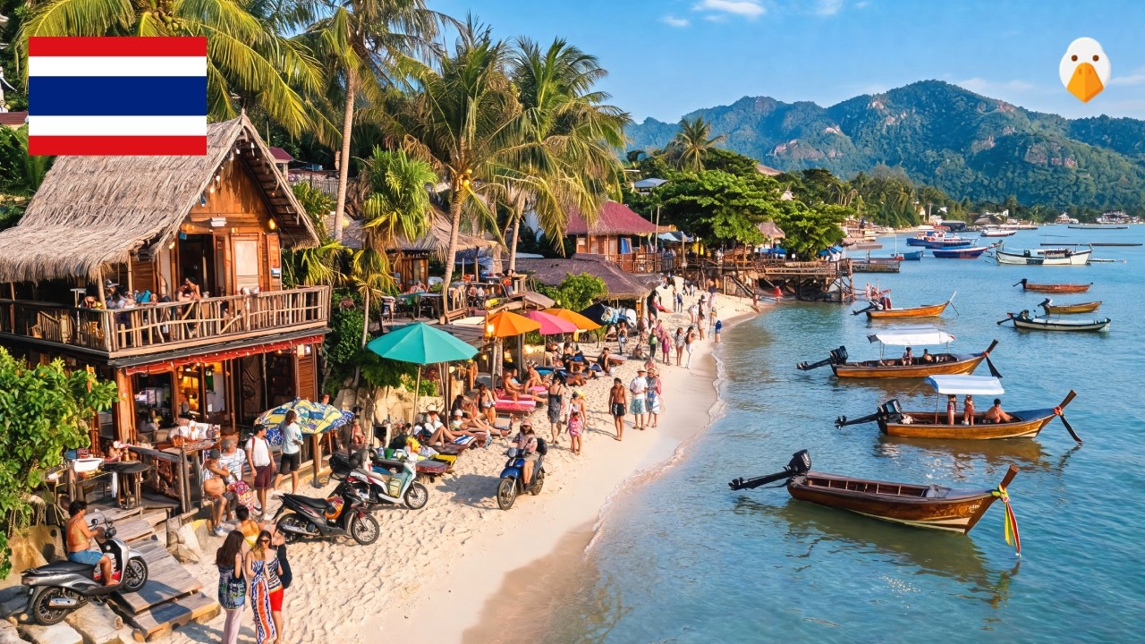 Ко Самуи, Таиланд🇹🇭 Самый восхитительный тропический райский остров Таиланда (4K UHD)