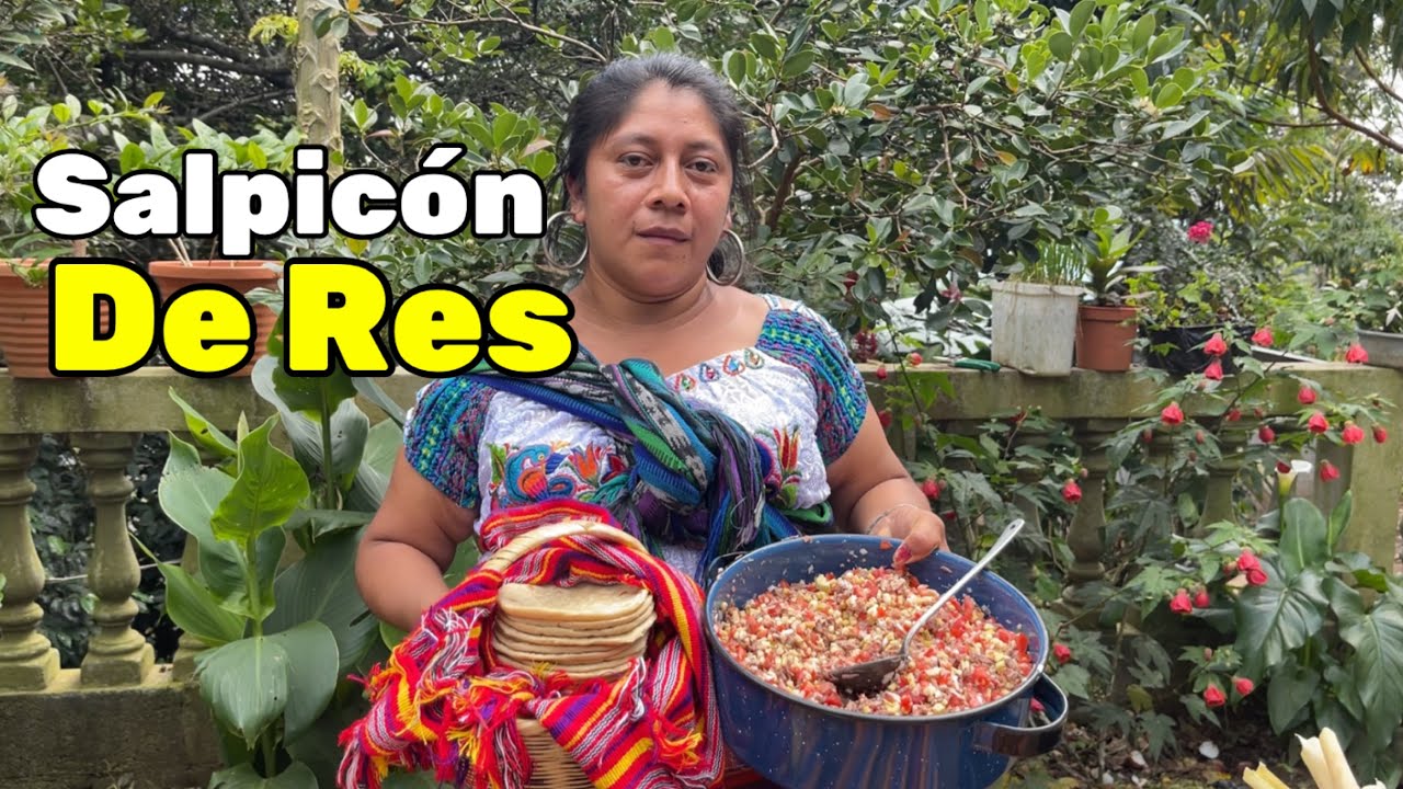 Aprenda Hacer SALPICON De RES Guatemalteco
