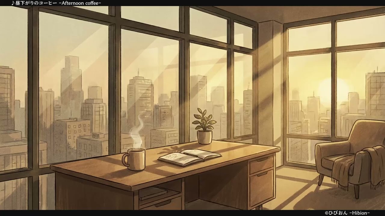 【作業用BGM】昼下がりのコーヒー -Afternoon coffee-【Work soundtrack】