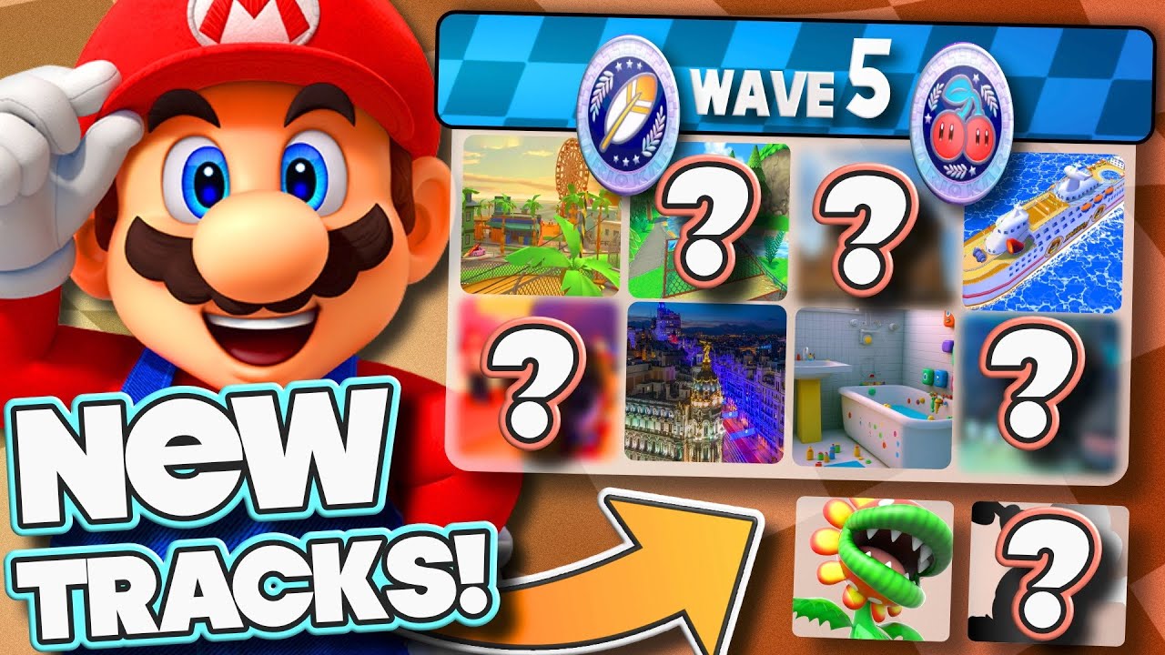 ALL The Tracks Coming In Wave 5! [Mario Kart 8 Deluxe Booster Pass]
