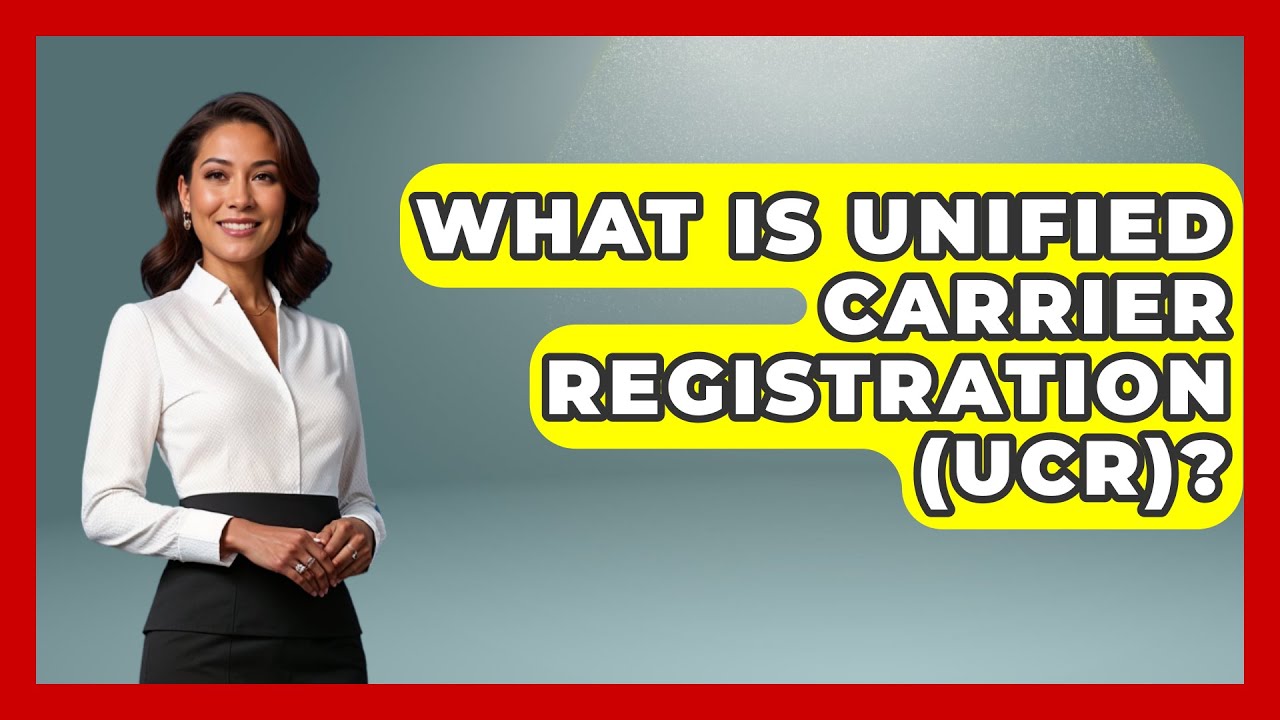 What Is Unified Carrier Registration (UCR)? - Big Truck Lovers