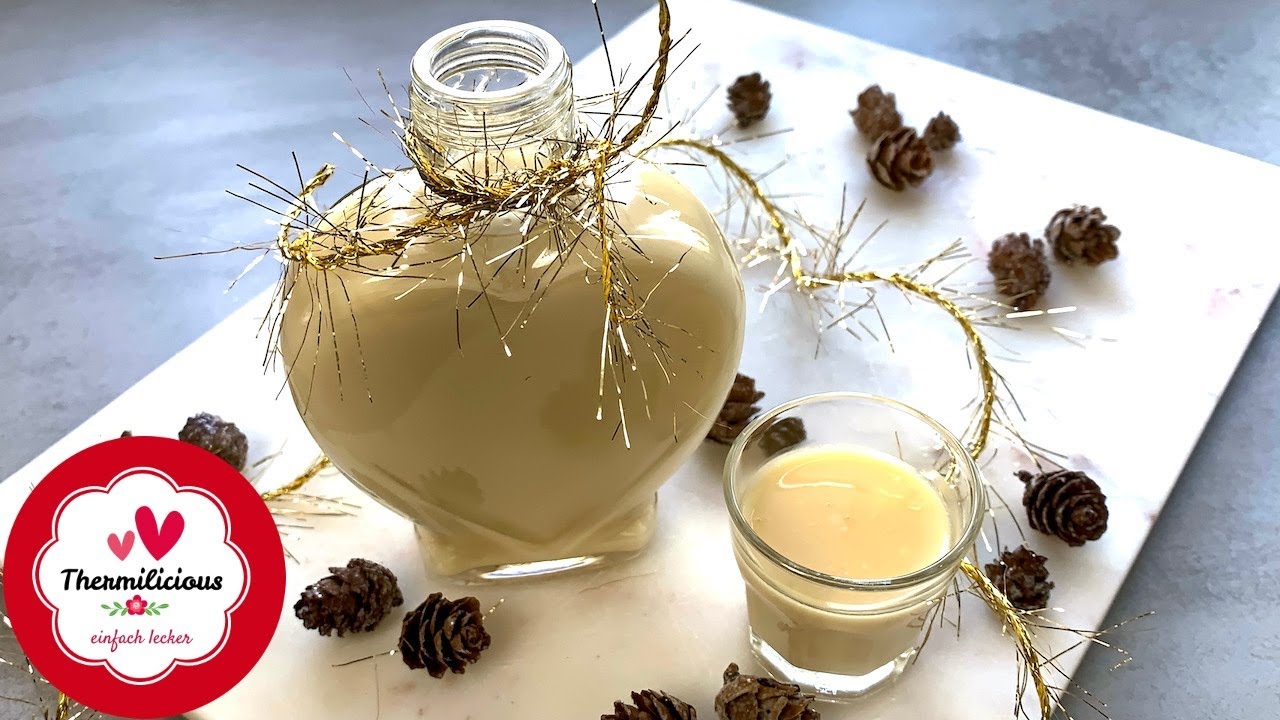 Weißer Mandel-Likör (unfassbar lecker) | Thermomix® TM31/TM5/TM6